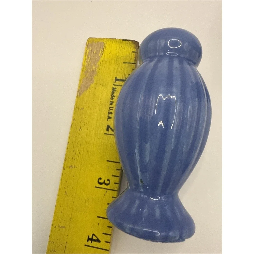 STANGL‎ COLONIAL BLUE, SALT & PEPPER SHAKERS
